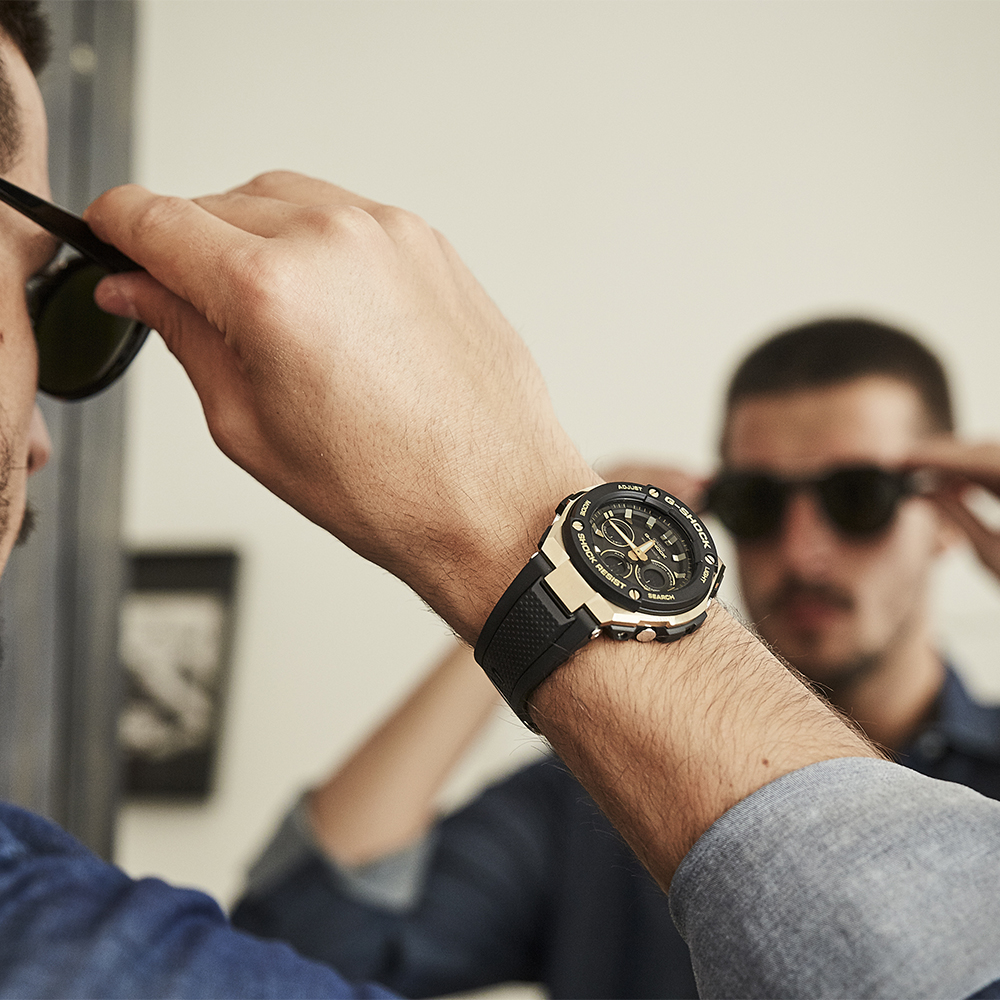 G-Shock GST-W300G-1A9ER zegarek męski G-SHOCK G-STEEL