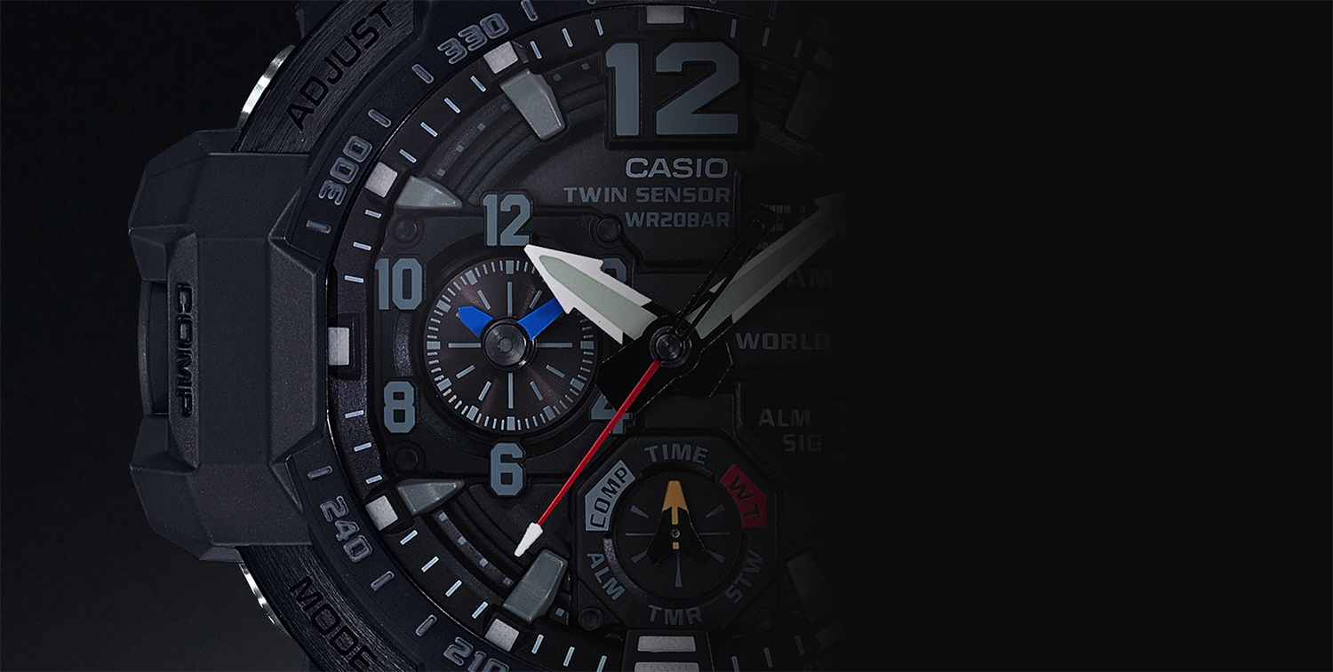 G-Shock GA-1100-1A1ER zegarek sportowy G-Shock - miniatura 4