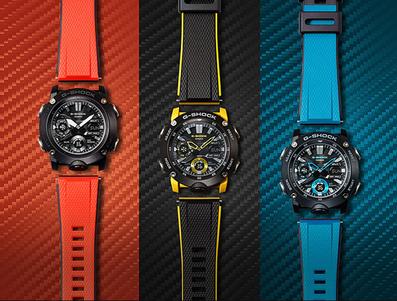 zegarek G-Shock GA-2000-1A9ER czarny G-Shock