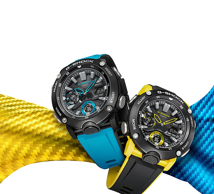 zegarek G-Shock GA-2000-1A9ER kwarcowy męski G-Shock