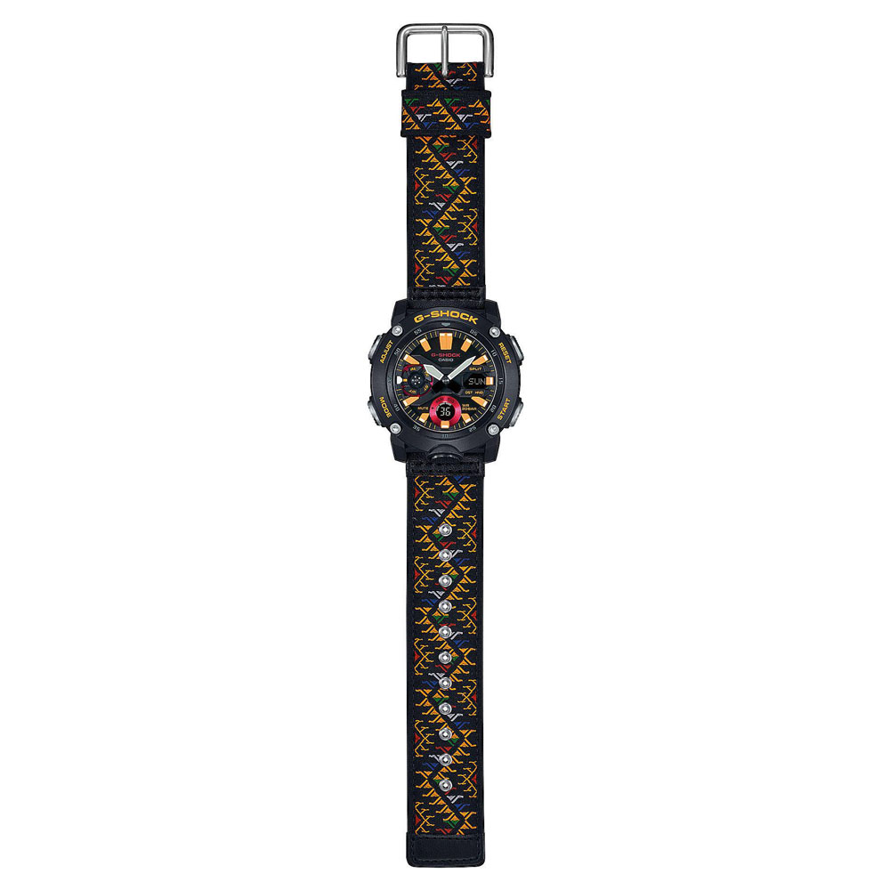 G-Shock GA-2000BT-1AER zegarek czarny sportowy G-Shock pasek - miniatura 5