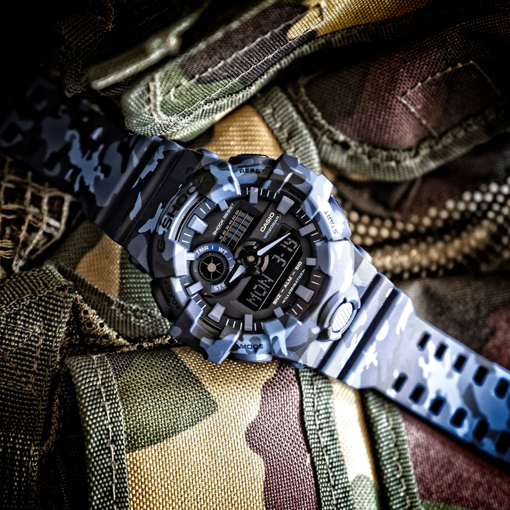 G-Shock GA-700CM-2AER męski zegarek G-Shock pasek - miniatura 10