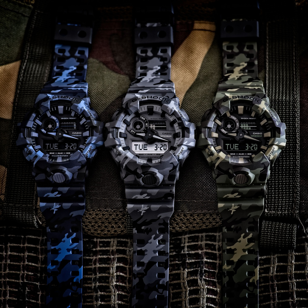 G-Shock GA-700CM-2AER zegarek sportowy G-Shock - miniatura 9