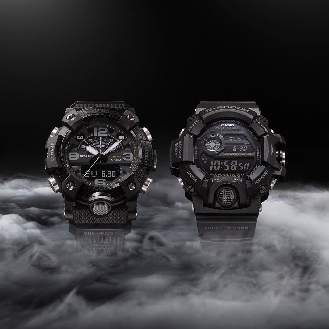 G-Shock GG-B100-1BER smartwatch G-SHOCK Master of G z barometr