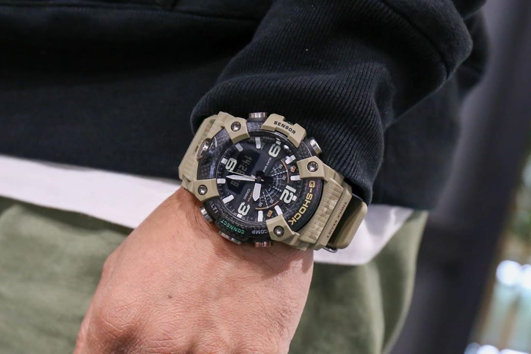 smartwatch G-Shock GG-B100BA-1AER Mudmaster Carbon Core G-SHOCK x British Army G-SHOCK Master of G mineralne - miniatura 11
