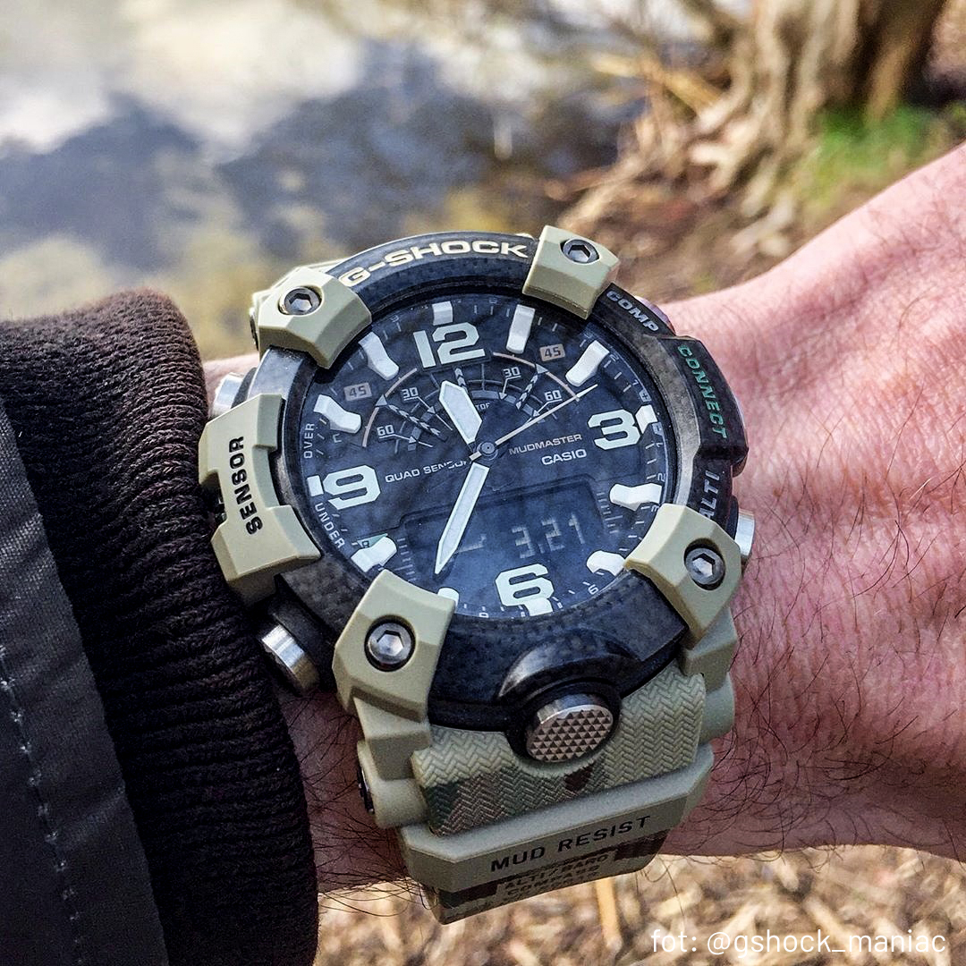 G-Shock GG-B100BA-1AER smartwatch japońskie G-SHOCK Master of G - miniatura 13
