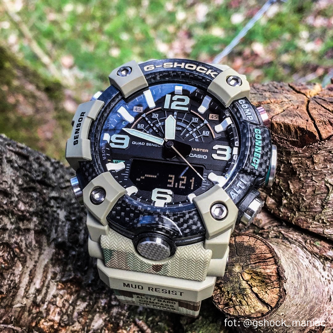 G-Shock GG-B100BA-1AER G-SHOCK Master of G Mudmaster Carbon Core G-SHOCK x British Army pasek - miniatura 16