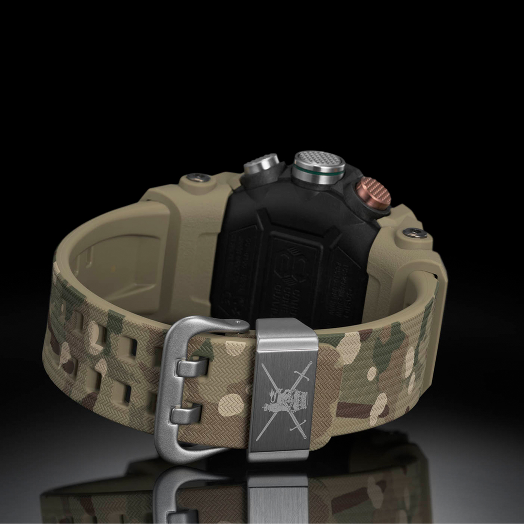 smartwatch G-Shock GG-B100BA-1AER kwarcowy męski G-SHOCK Master of G Mudmaster Carbon Core G-SHOCK x British Army - miniatura 6