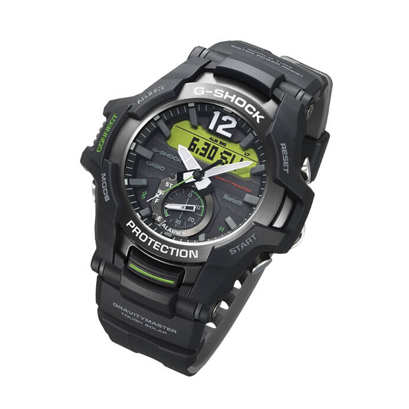 zegarek G-Shock GR-B100-1A3ER solar męski G-SHOCK Master of G GRAVITYMASTER BLUETOOTH SYNC