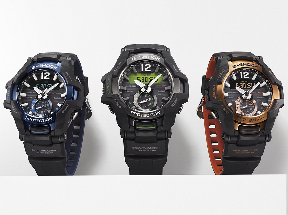 zegarek G-Shock GR-B100-1A3ER czarny G-SHOCK Master of G