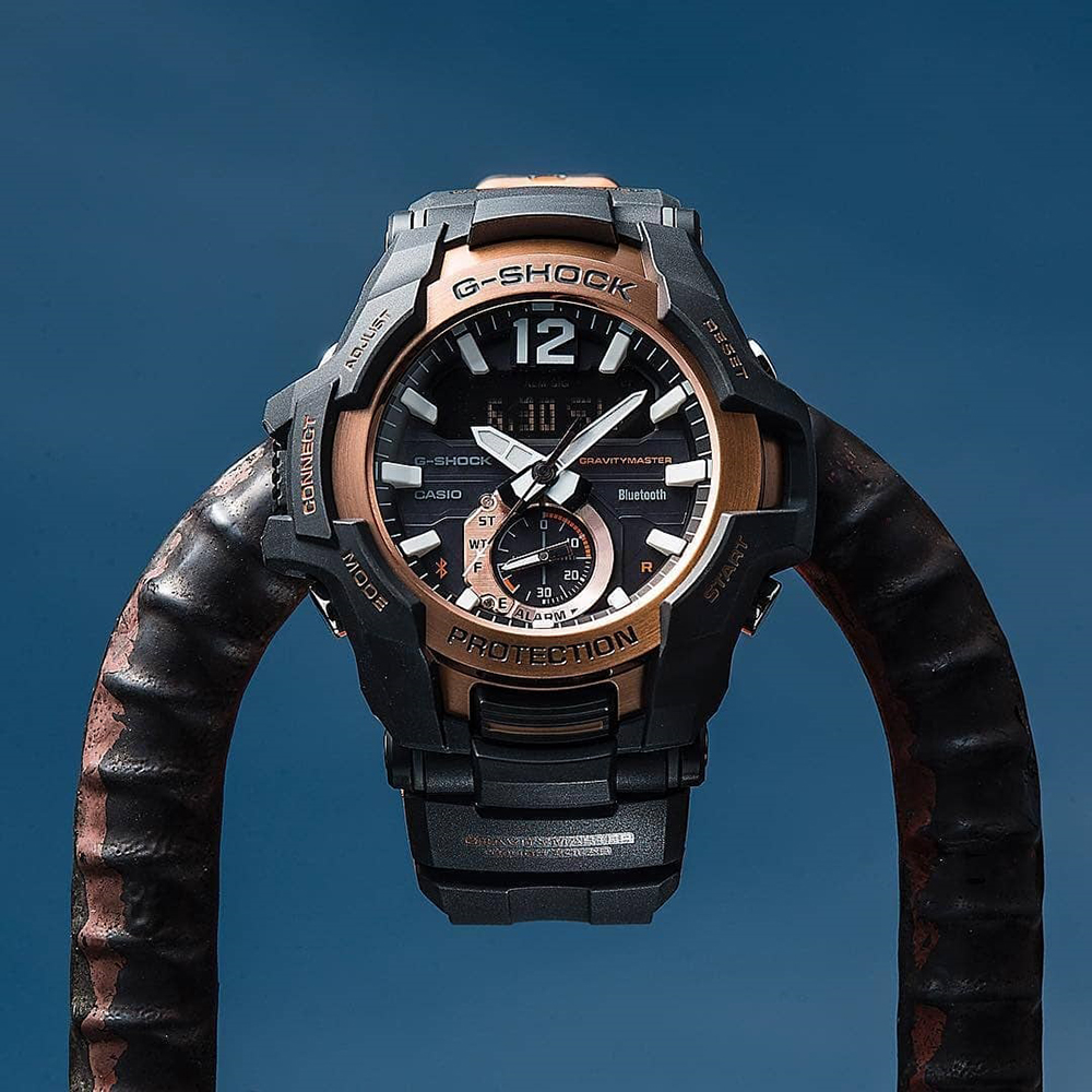 G-Shock GR-B100-1A4ER męski zegarek G-SHOCK Master of G pasek - miniatura 3