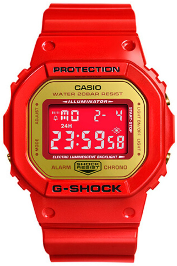 G-SHOCK ACU x Be@rbrick x G-Shock DW-5600CX-4PRPZ