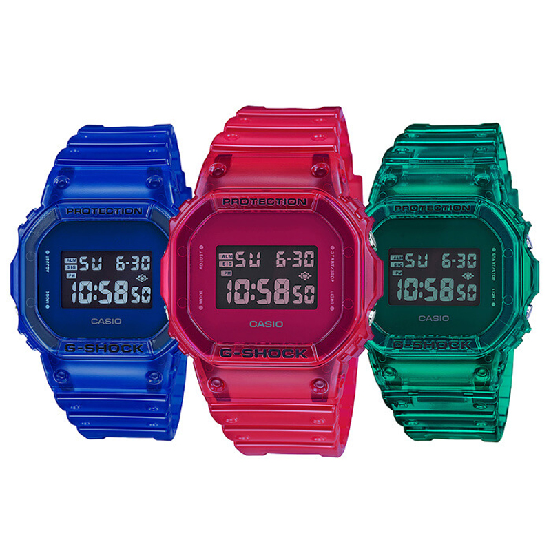zegarek G-Shock DW-5600SB-3ER kwarcowy męski G-SHOCK Original Color Skeleton - miniatura 6