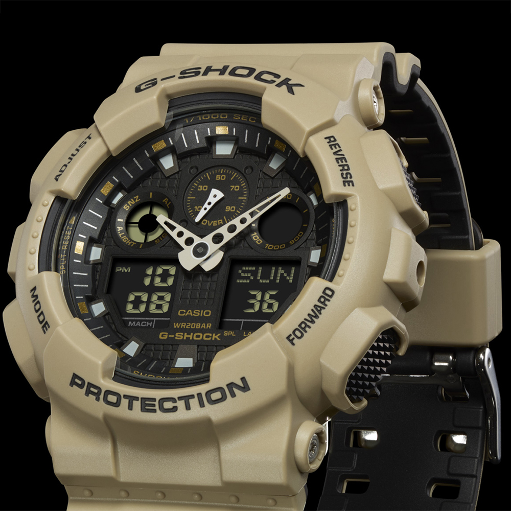 G-Shock GA-100L-8AER zegarek męski G-SHOCK Original - miniatura 2