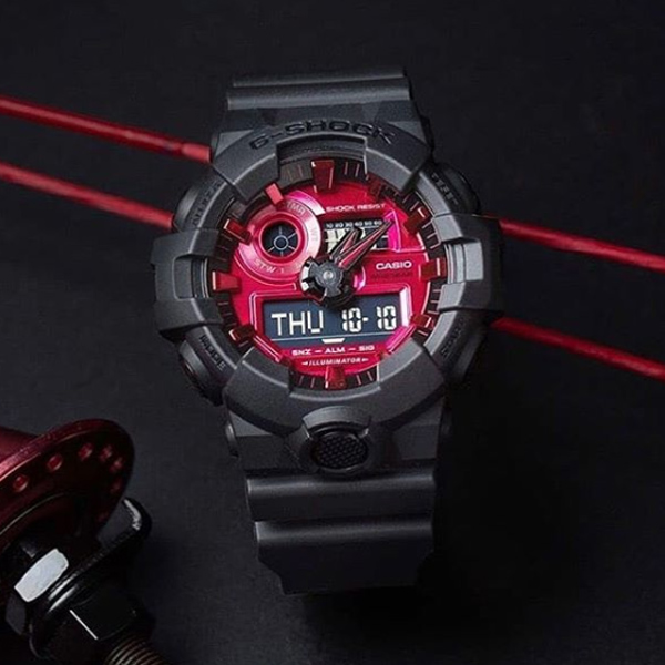 G-Shock GA-700AR-1AER zegarek męski G-SHOCK Original - miniatura 2