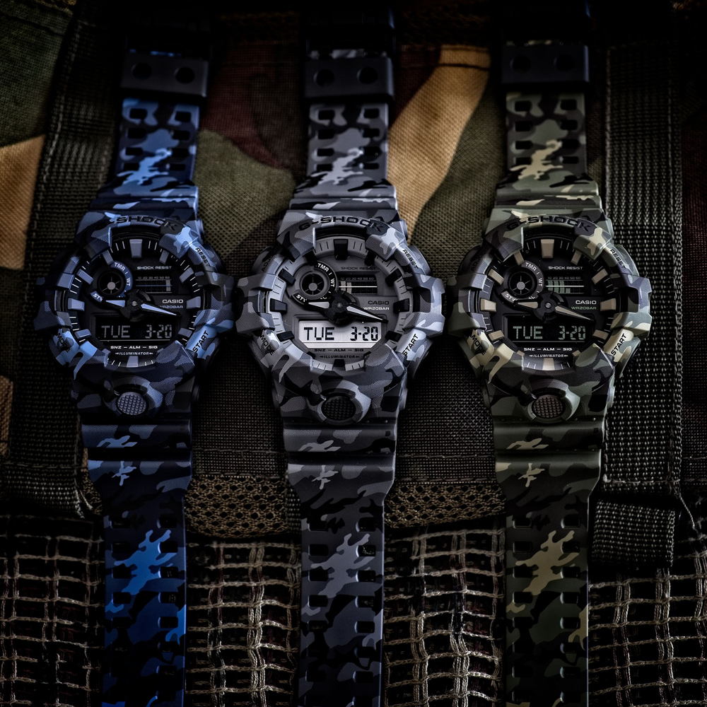 G-Shock GA-700CM-3AER zegarek sportowy G-SHOCK Original - miniatura 4