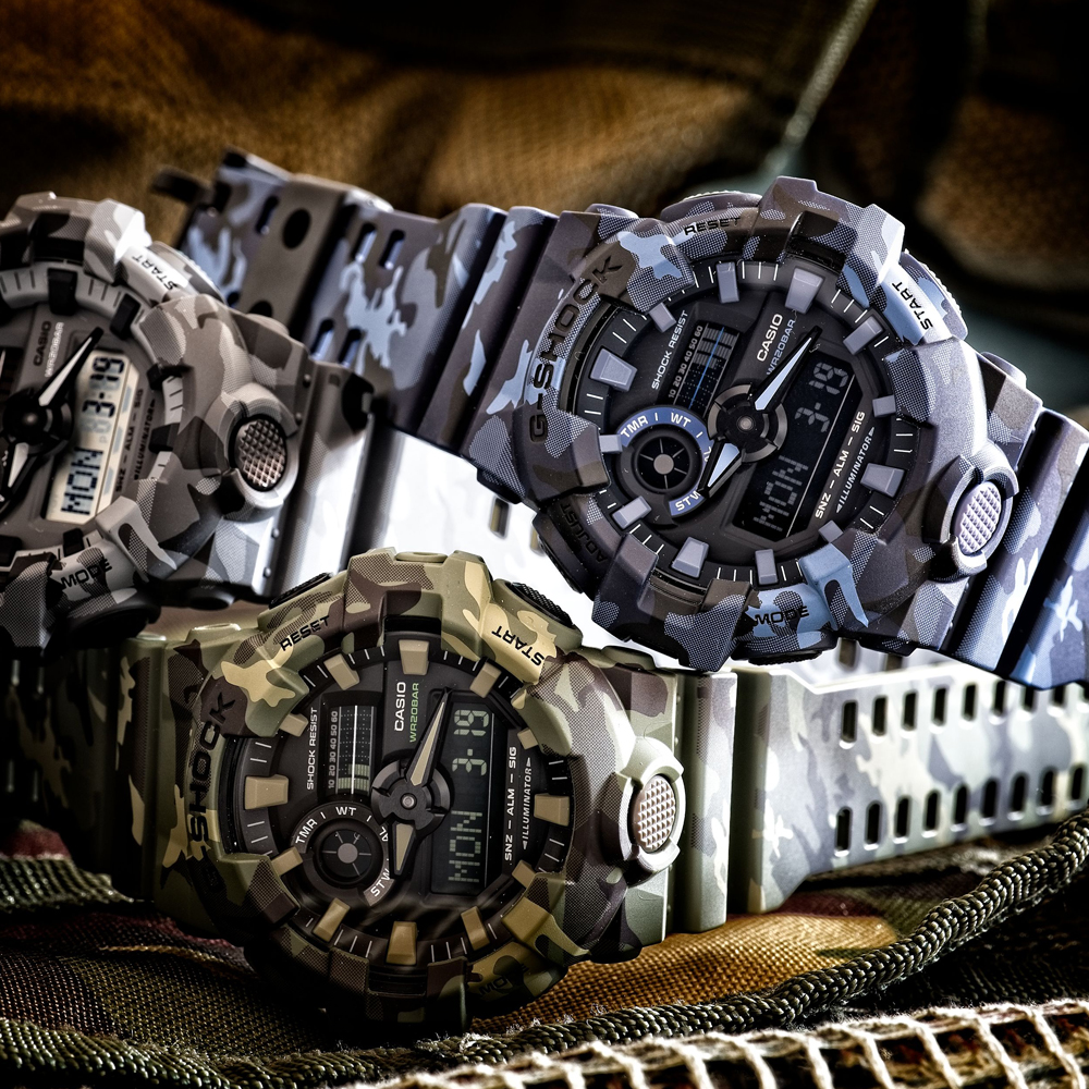 zegarek G-Shock GA-700CM-3AER kwarcowy męski G-SHOCK Original - miniatura 6