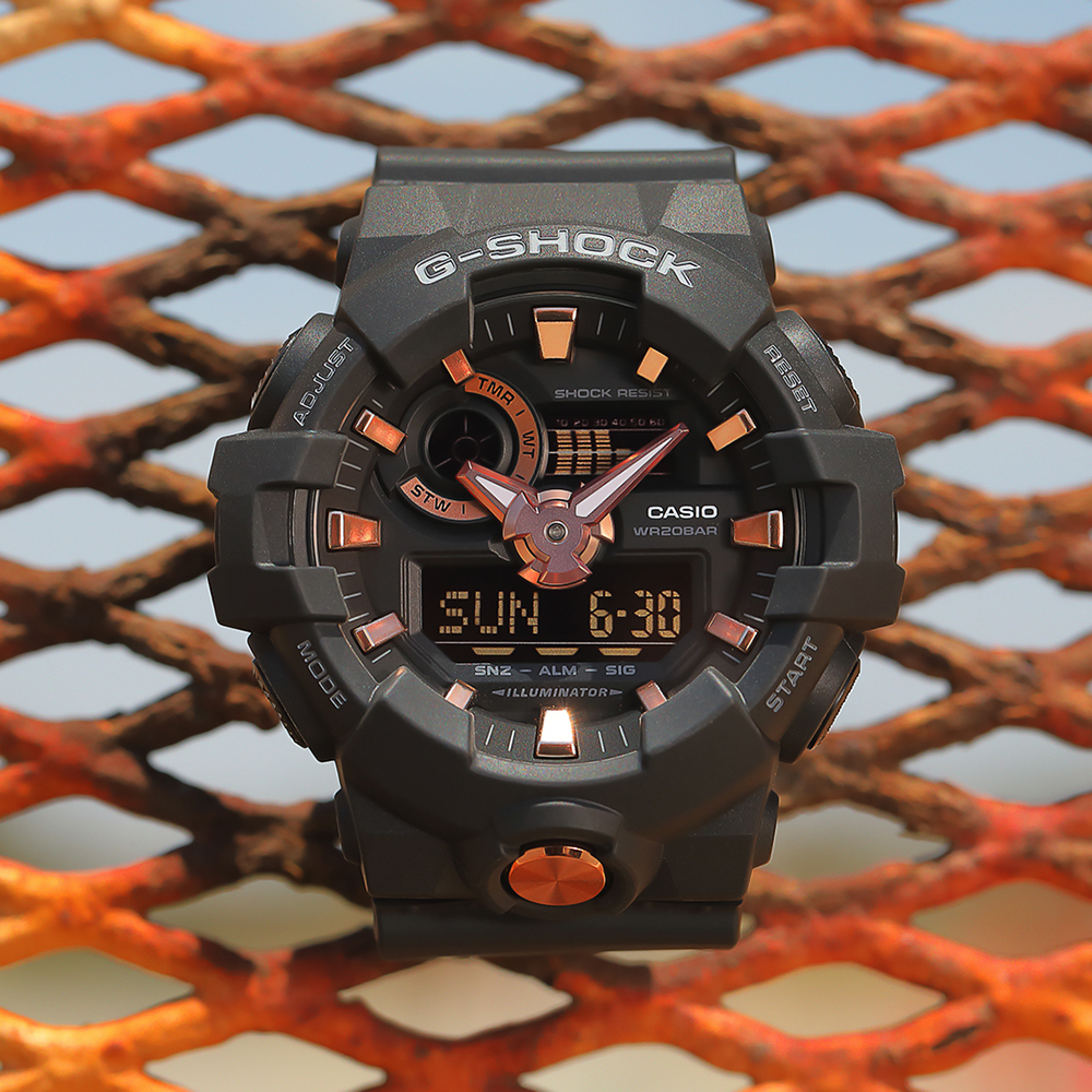 G-Shock GA-710B-1A4ER zegarek męski G-SHOCK Original - miniatura 2