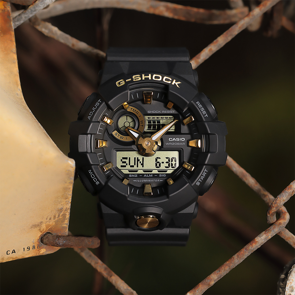 G-Shock GA-710B-1A9ER zegarek męski G-SHOCK Original - miniatura 2