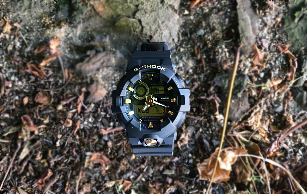 G-Shock GA-710B-1A9ER zegarek czarny sportowy G-SHOCK Original pasek - miniatura 5