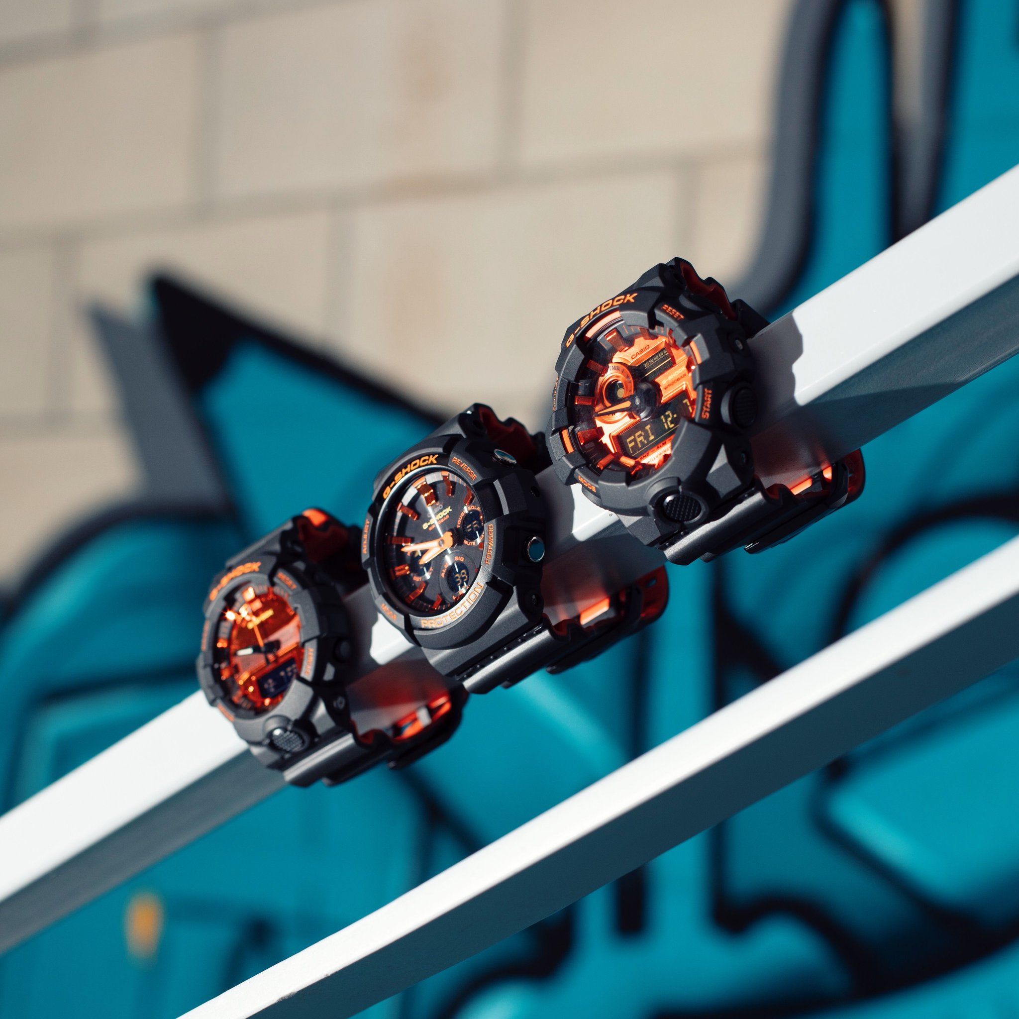G-Shock GA-800BR-1AER zegarek męski G-SHOCK Original - miniatura 2
