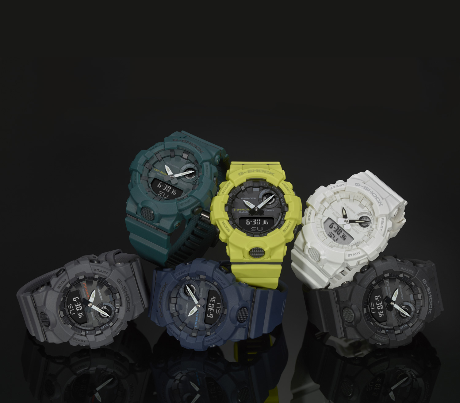 G-Shock GBA-800UC-2AER G-SHOCK Original zegarek męski sportowy mineralne - miniatura 8