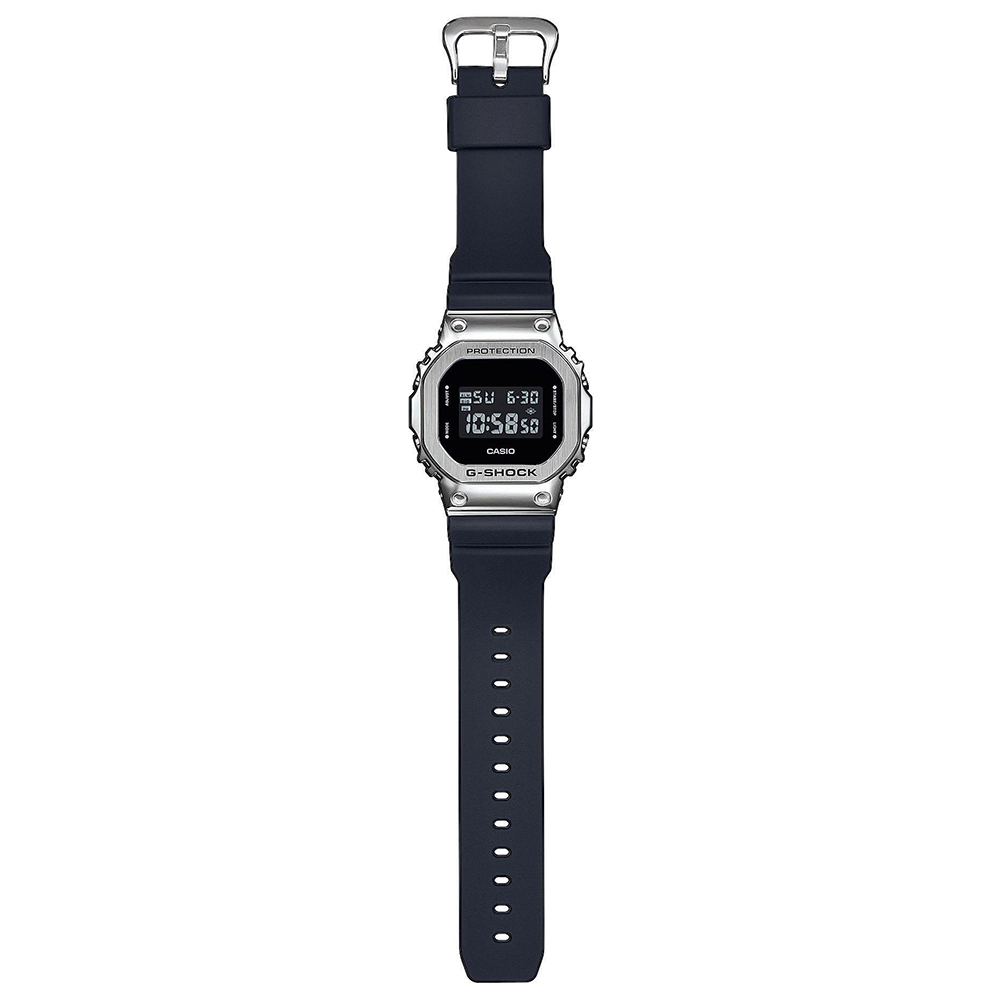G-Shock GM-5600-1ER zegarek srebrny sportowy G-SHOCK Original pasek - miniatura 5