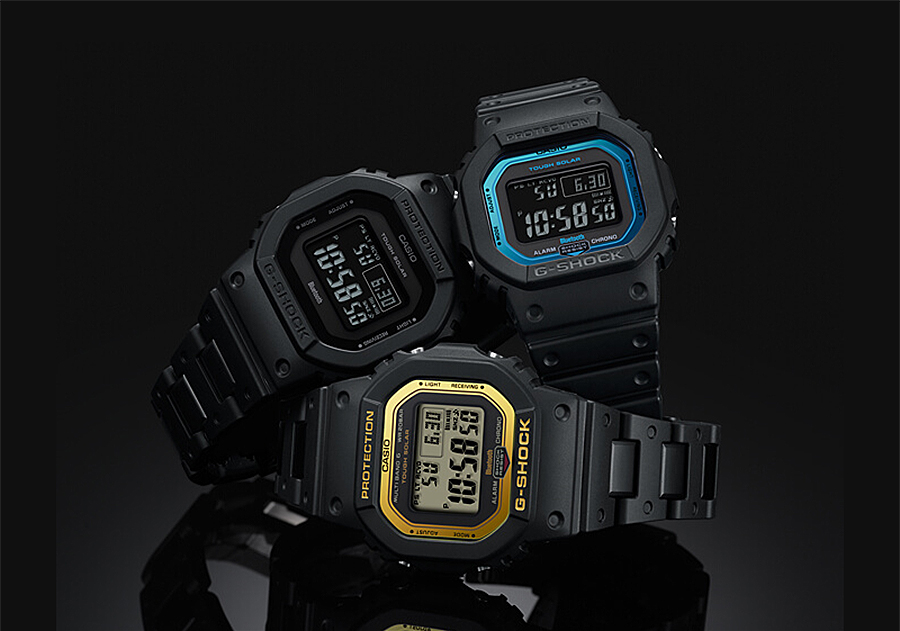 G-Shock GW-B5600BC-1BER męski zegarek G-SHOCK Original pasek
