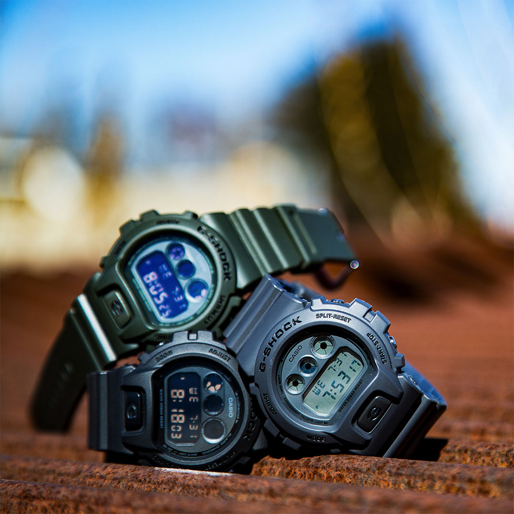 G-Shock DW-6900LU-3ER zegarek zielony sportowy G-SHOCK Specials pasek - miniatura 4