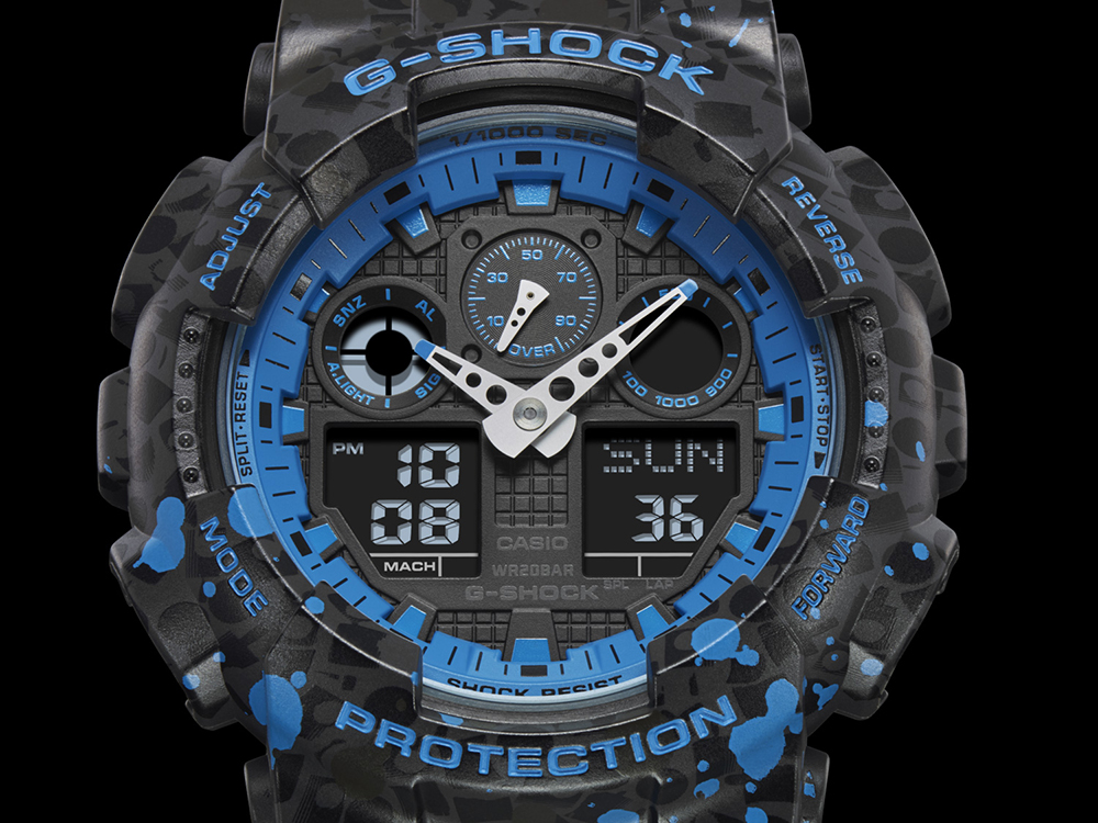 G-Shock GA-100ST-2AER męski zegarek G-SHOCK Specials pasek - miniatura 3