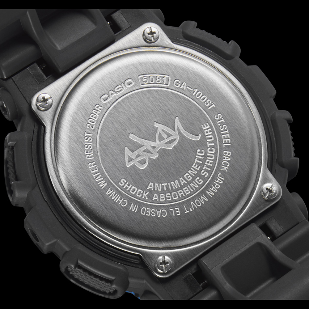 zegarek G-Shock GA-100ST-2AER kwarcowy męski G-SHOCK Specials STASH Collaboration - miniatura 6