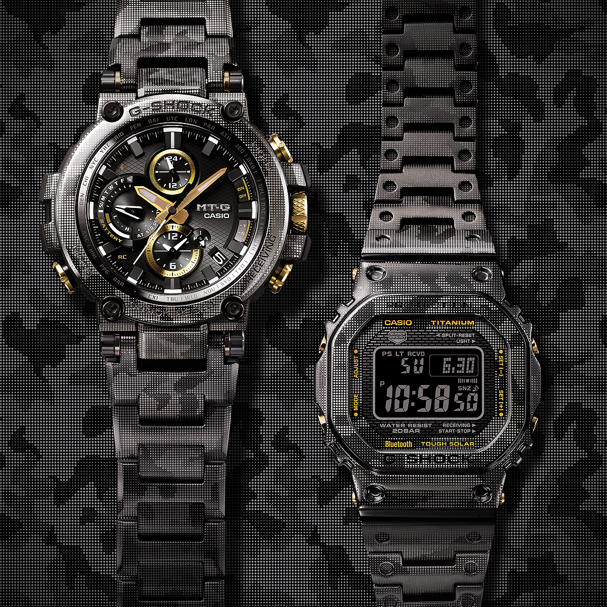 zegarek G-Shock GMW-B5000TCM-1ER szary G-SHOCK Specials - miniatura 7