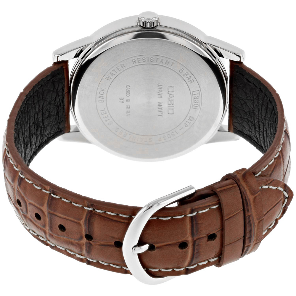 Casio MTP-1303PL-2AVEF męski zegarek Klasyczne pasek