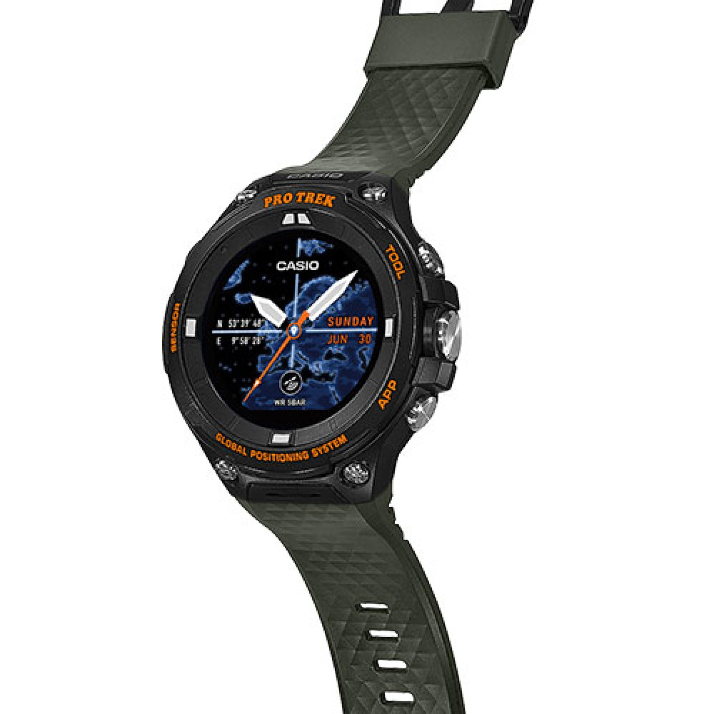 zegarek ProTrek WSD-F20A-GNBAE ProTrek Smart Outdoor męski z barometr ProTrek - miniatura 3