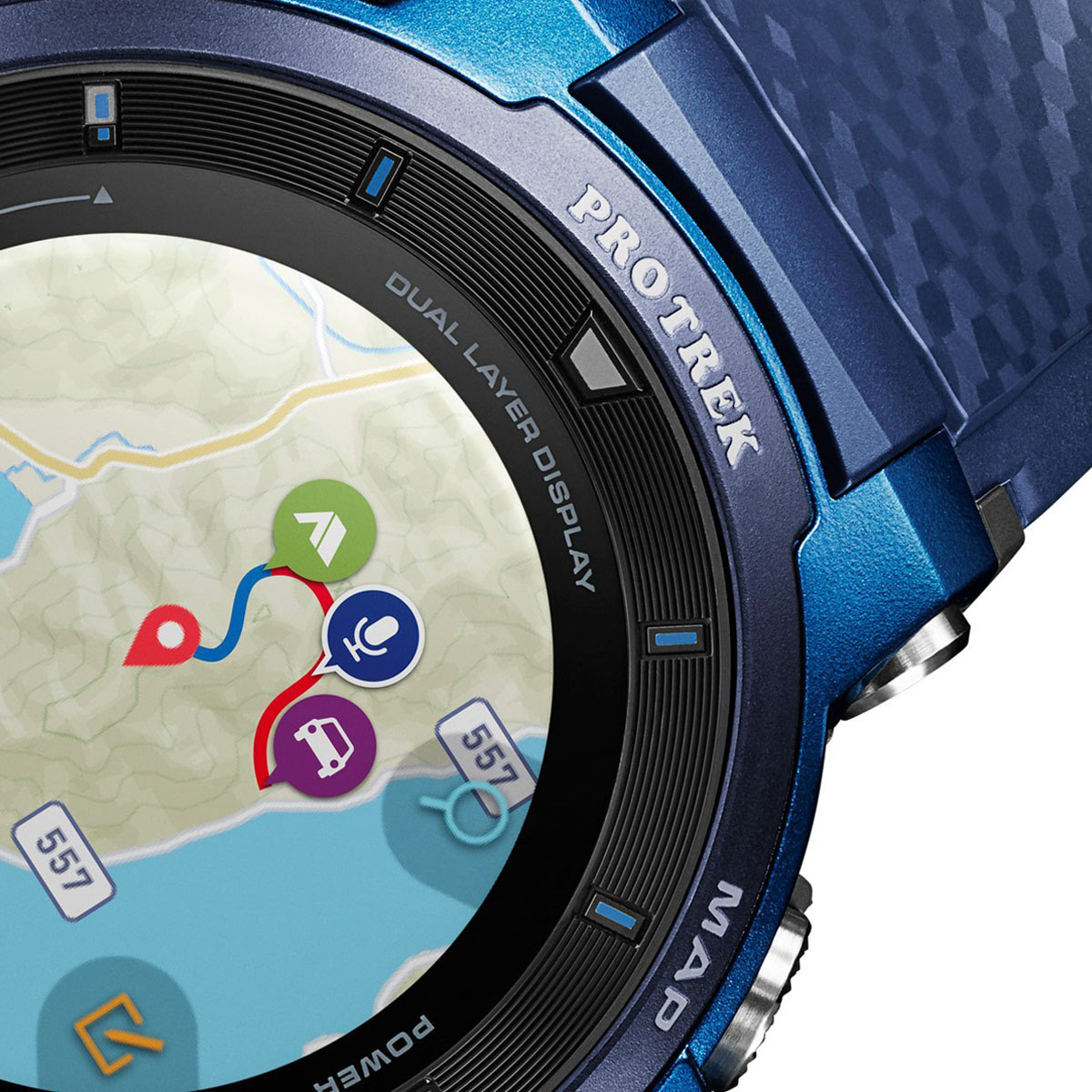 zegarek ProTrek WSD-F30-BUCAE ProTrek Smart męski z barometr ProTrek - miniatura 3
