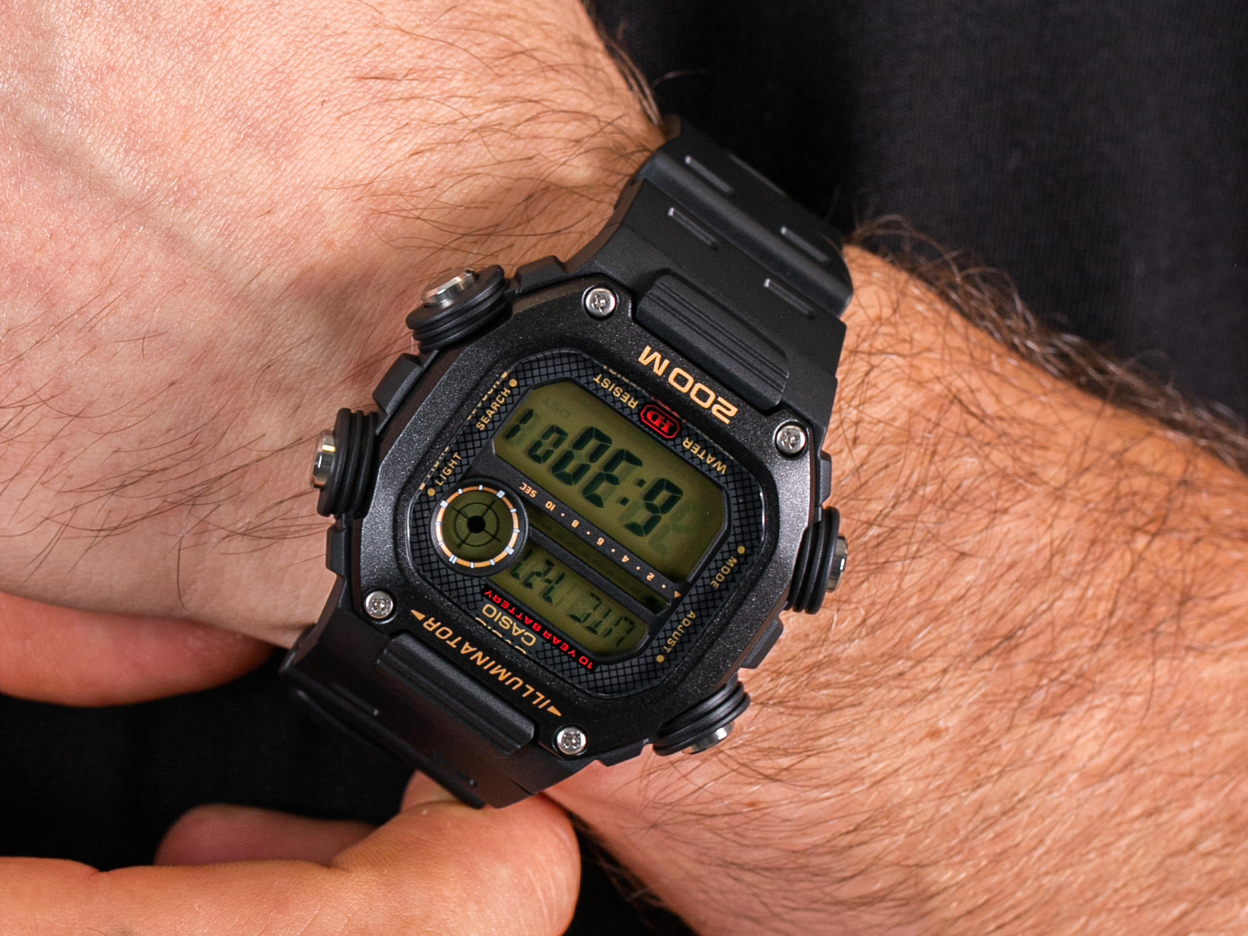 Casio DW-291H-9AVEF zegarek sportowy Sportowe