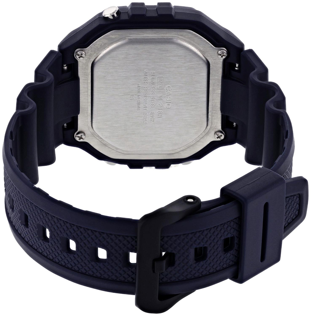 zegarek Casio W-218H-2AVEF kwarcowy męski Sportowe HEAVY DUTY - miniatura 6