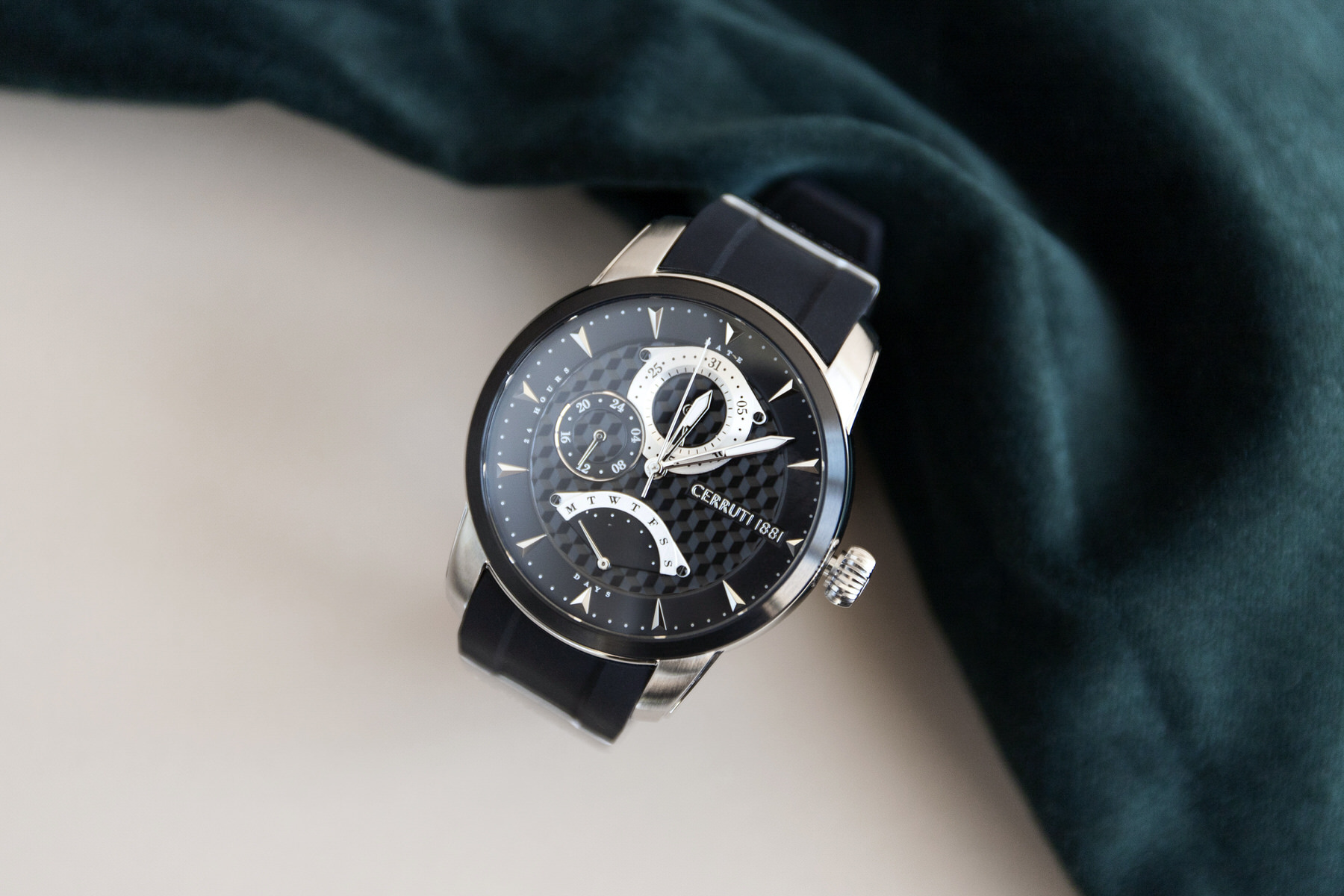 Cerruti 1881 CRA21608 zegarek męski Tesero - miniatura 2