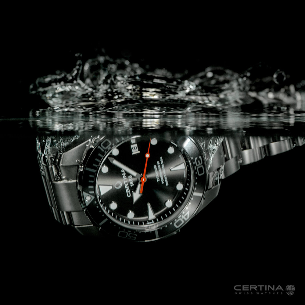 Certina C032.407.44.081.00 zegarek szary sportowy DS Action bransoleta - miniatura 5