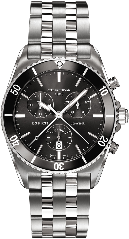 Certina DS First Gent Ceramic Chrono Titanium C014.417.44.081.00