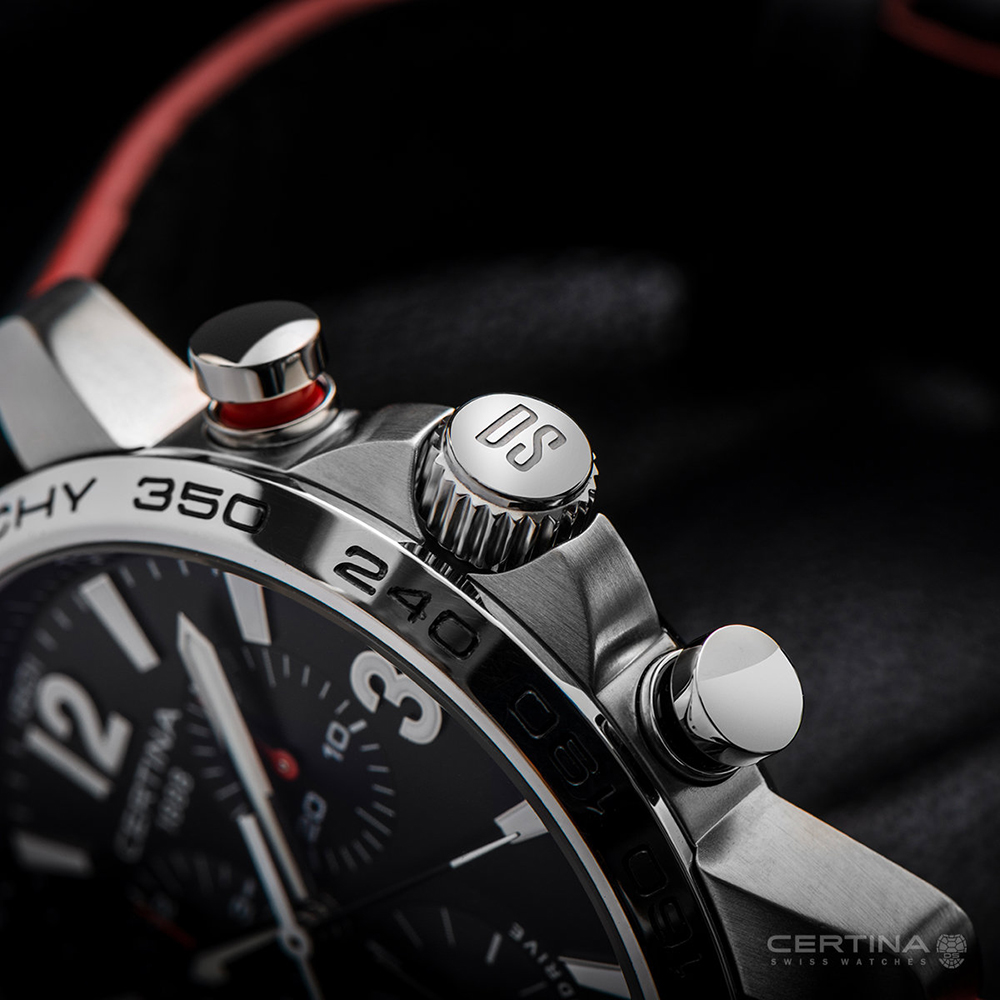 zegarek Certina C001.647.16.057.01 DS Podium Chronograph 1/100 sec męski z tachometr DS Podium