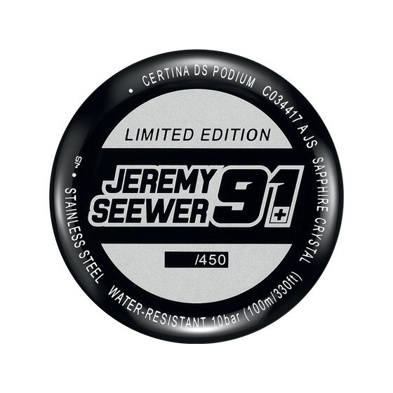 Certina C034.417.38.057.10 DS Podium DS Podium Chronograph 1/10 sec Jeremy Seewer YAMAHA pasek - miniatura 16