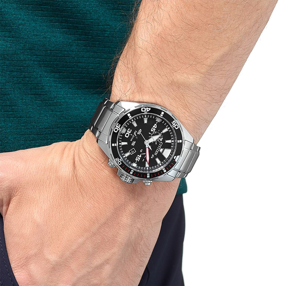 Citizen AT2430-80E zegarek klasyczny Chrono - miniatura 4