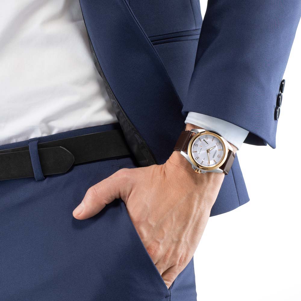 zegarek Citizen AW7056-11A srebrny Ecodrive - miniatura 7