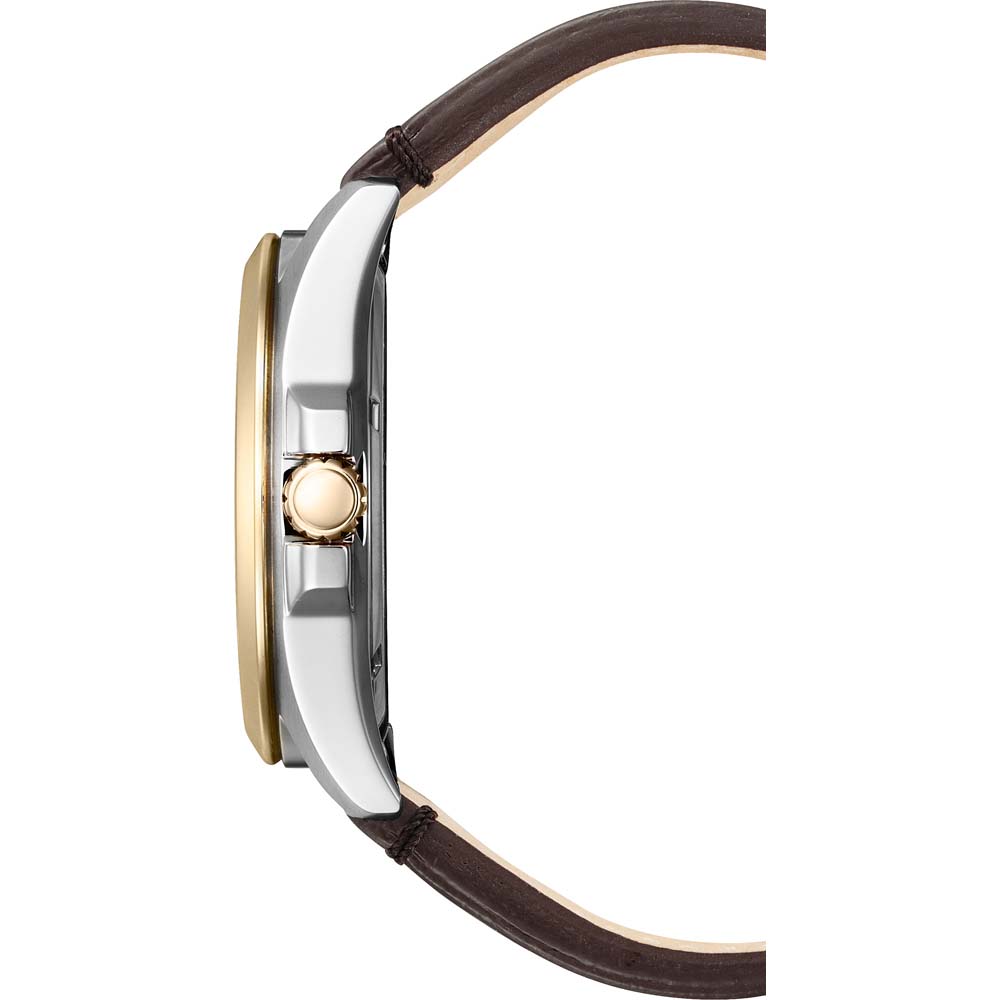 Citizen AW7056-11A zegarek srebrny klasyczny Ecodrive pasek - miniatura 5