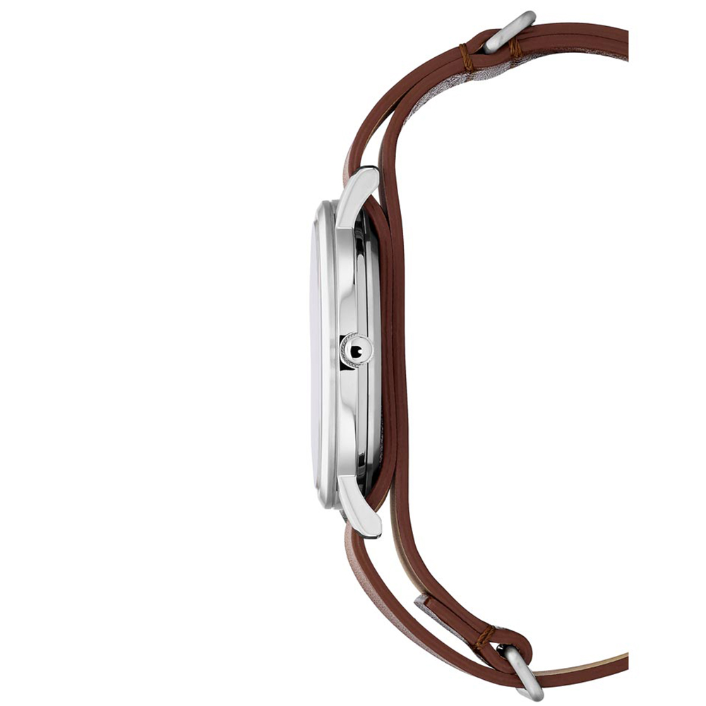 Citizen BJ6501-28A zegarek srebrny klasyczny Ecodrive pasek - miniatura 5