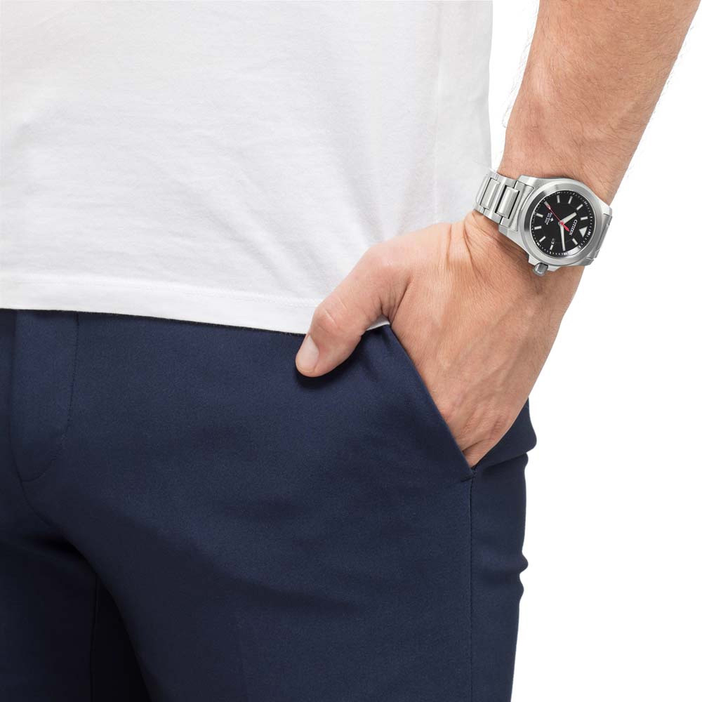 Citizen BN0211-50E zegarek srebrny klasyczny Promaster bransoleta - miniatura 5