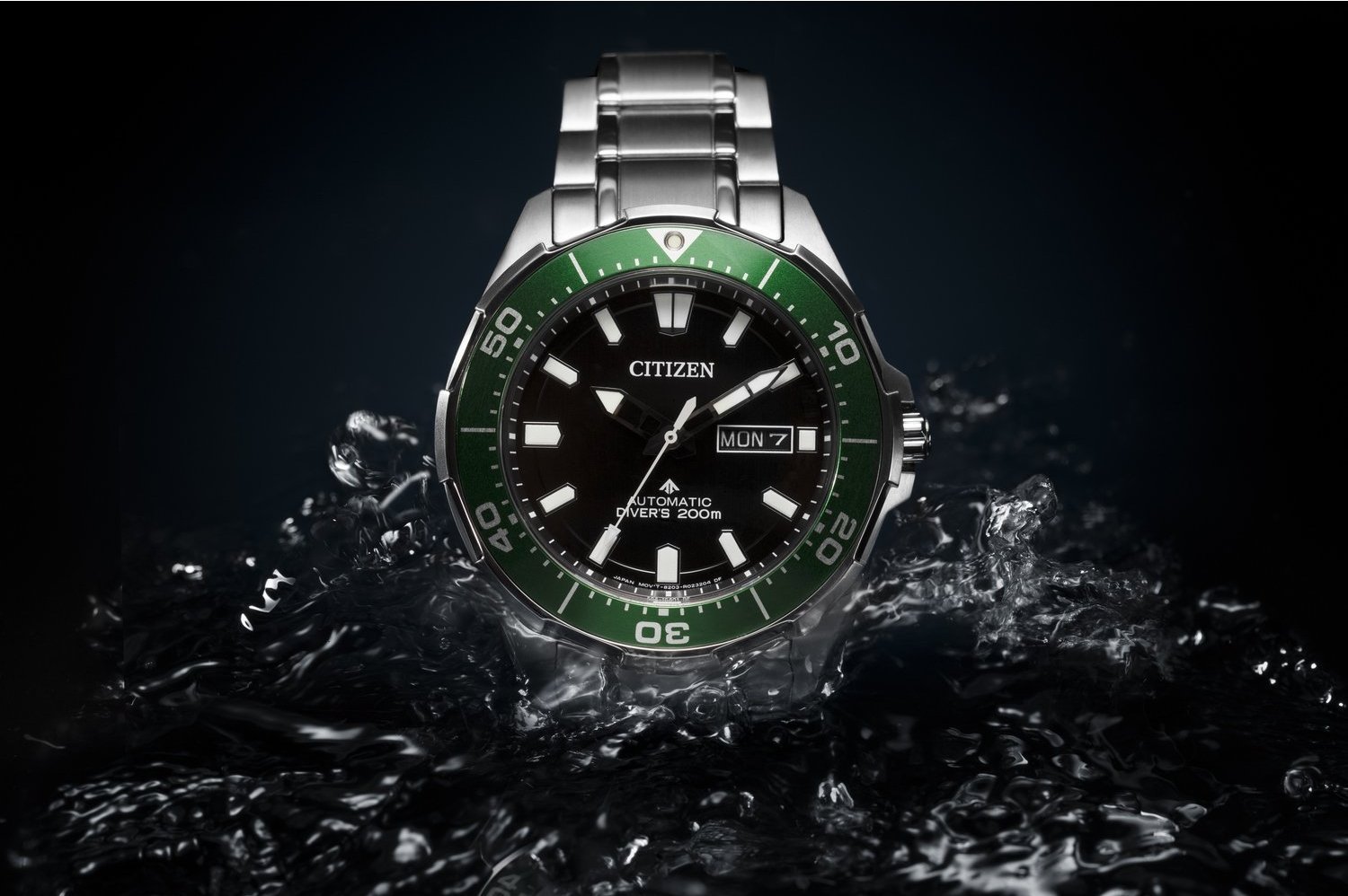 Citizen NY0071-81EE zegarek srebrny klasyczny Promaster bransoleta - miniatura 7