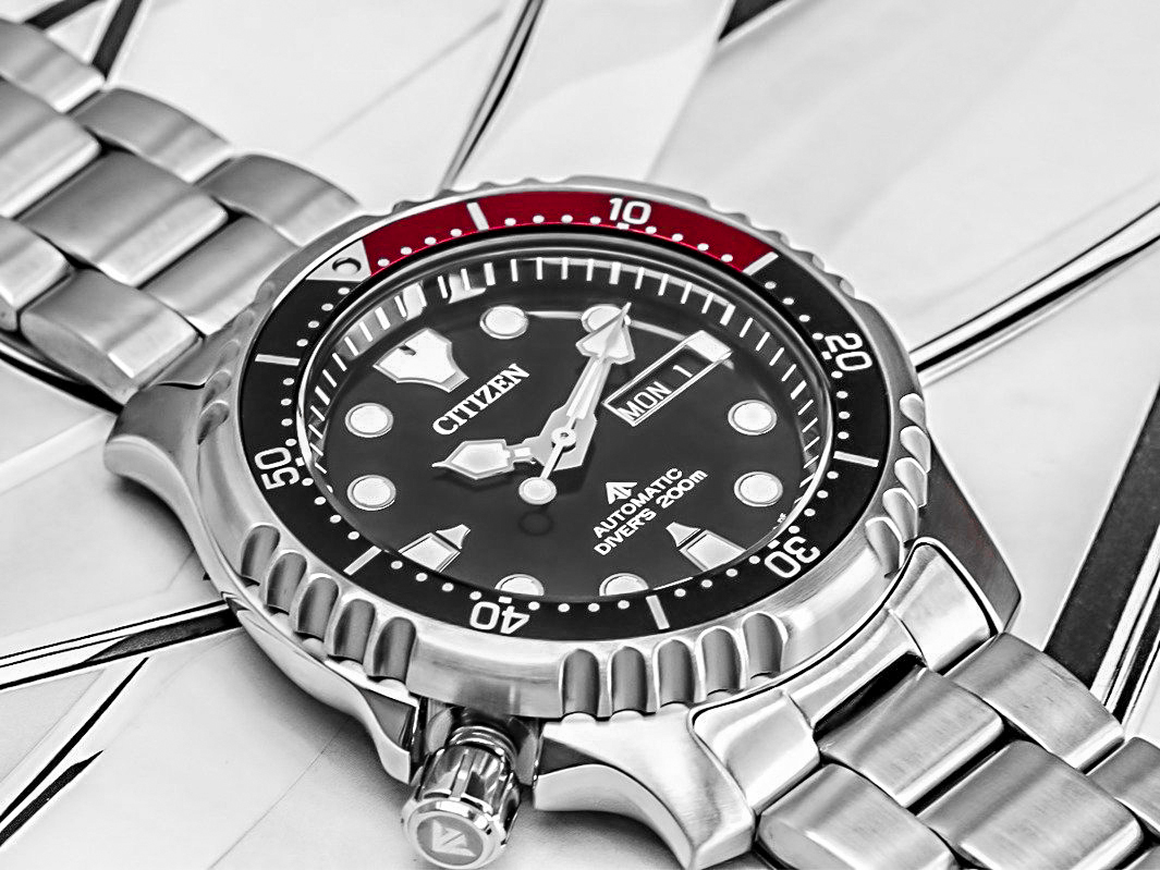 zegarek Citizen NY0085-86EE srebrny Promaster