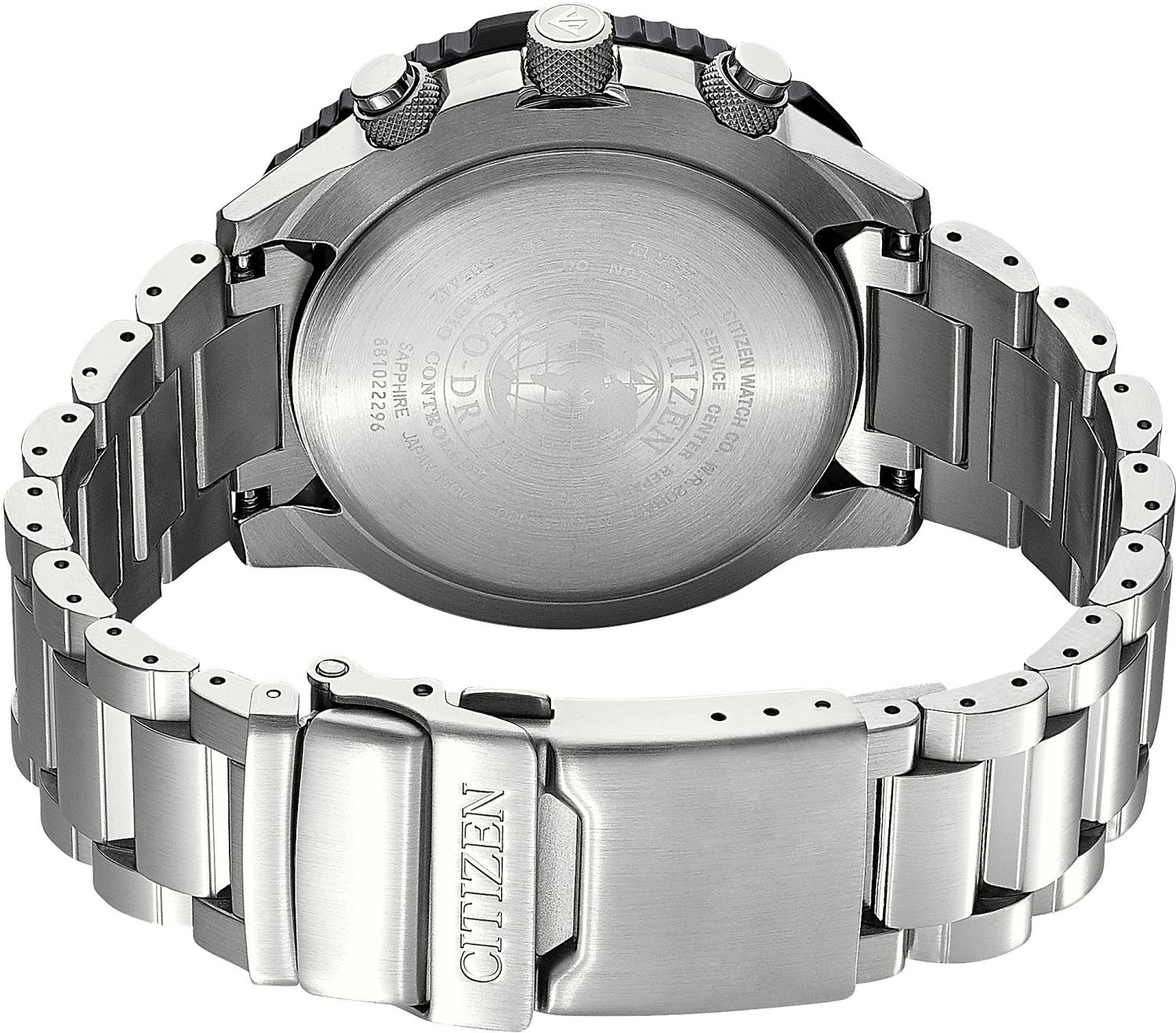 zegarek Citizen CB5001-57E męski z chronograf Radio Controlled - miniatura 6